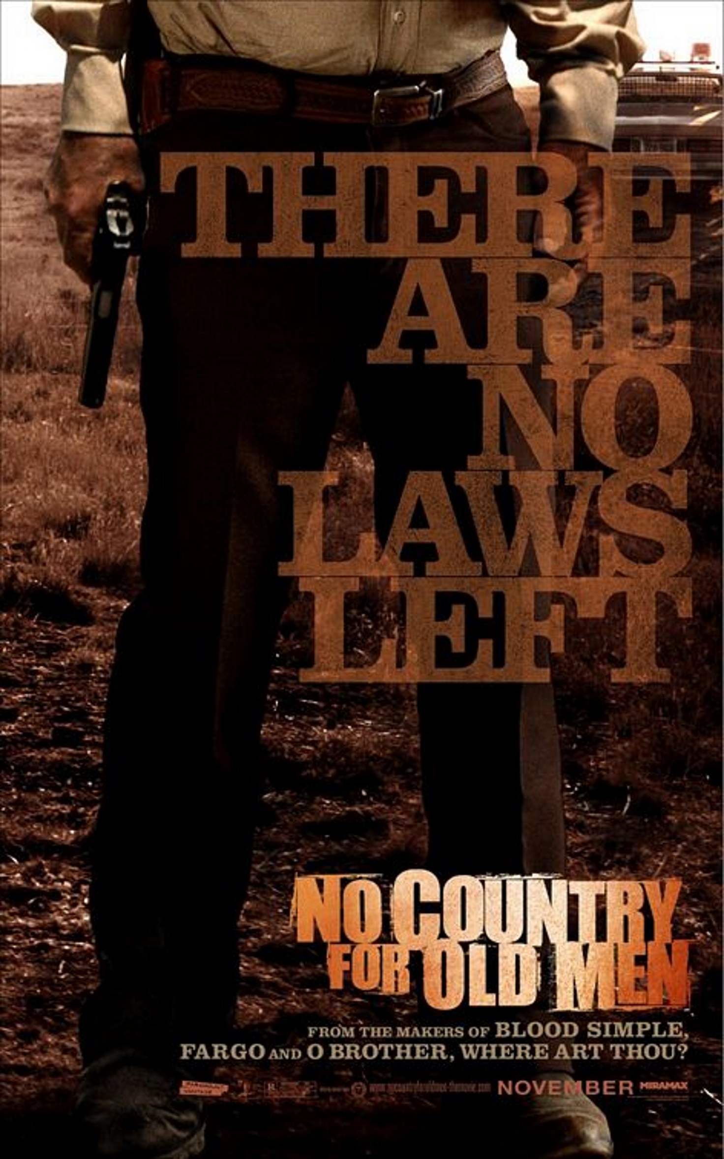 No Country for Old Men Poster