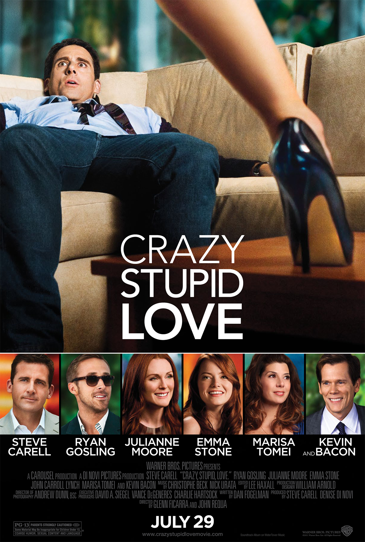 Crazy, Stupid, Love. Poster