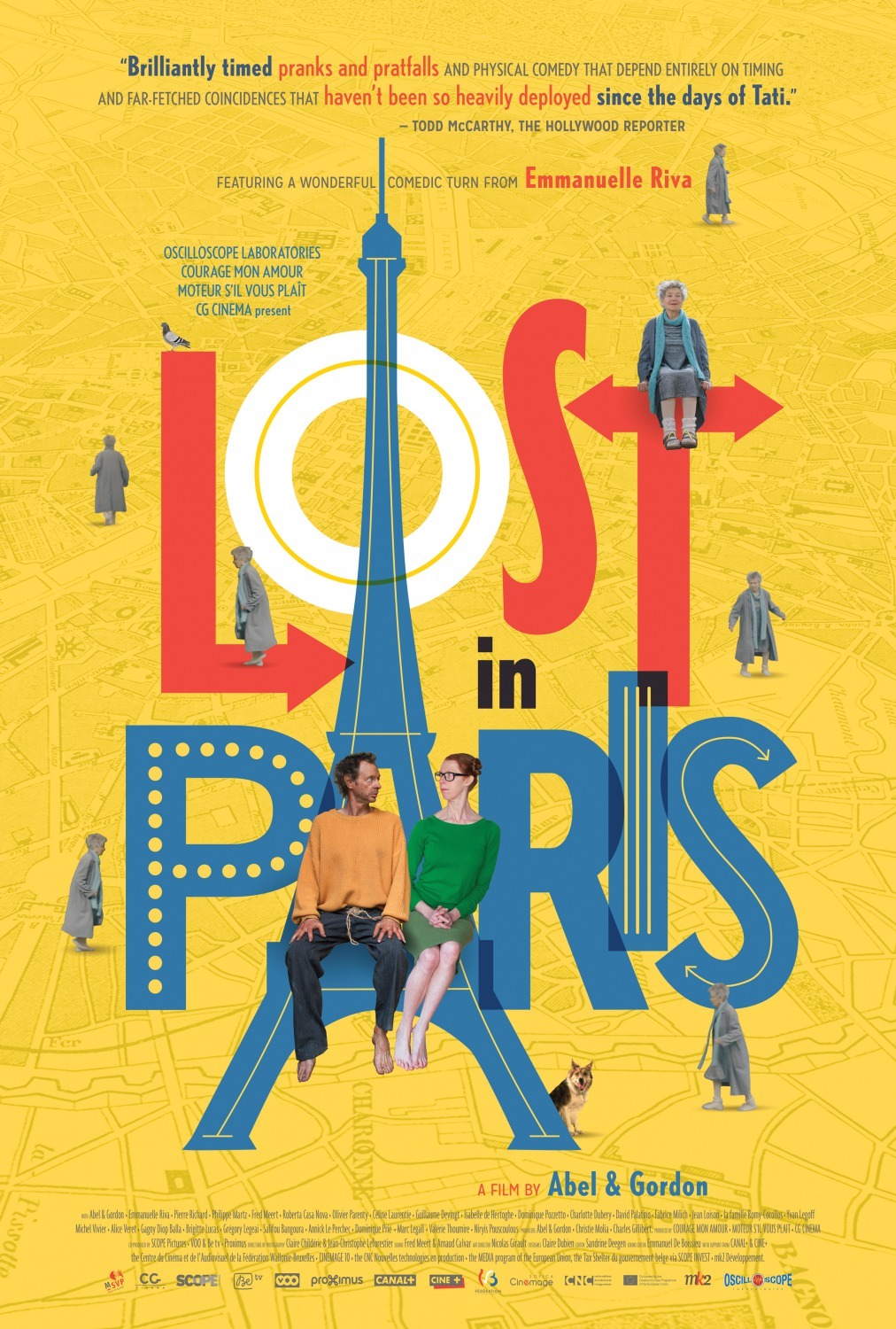 Paris pieds nus Poster