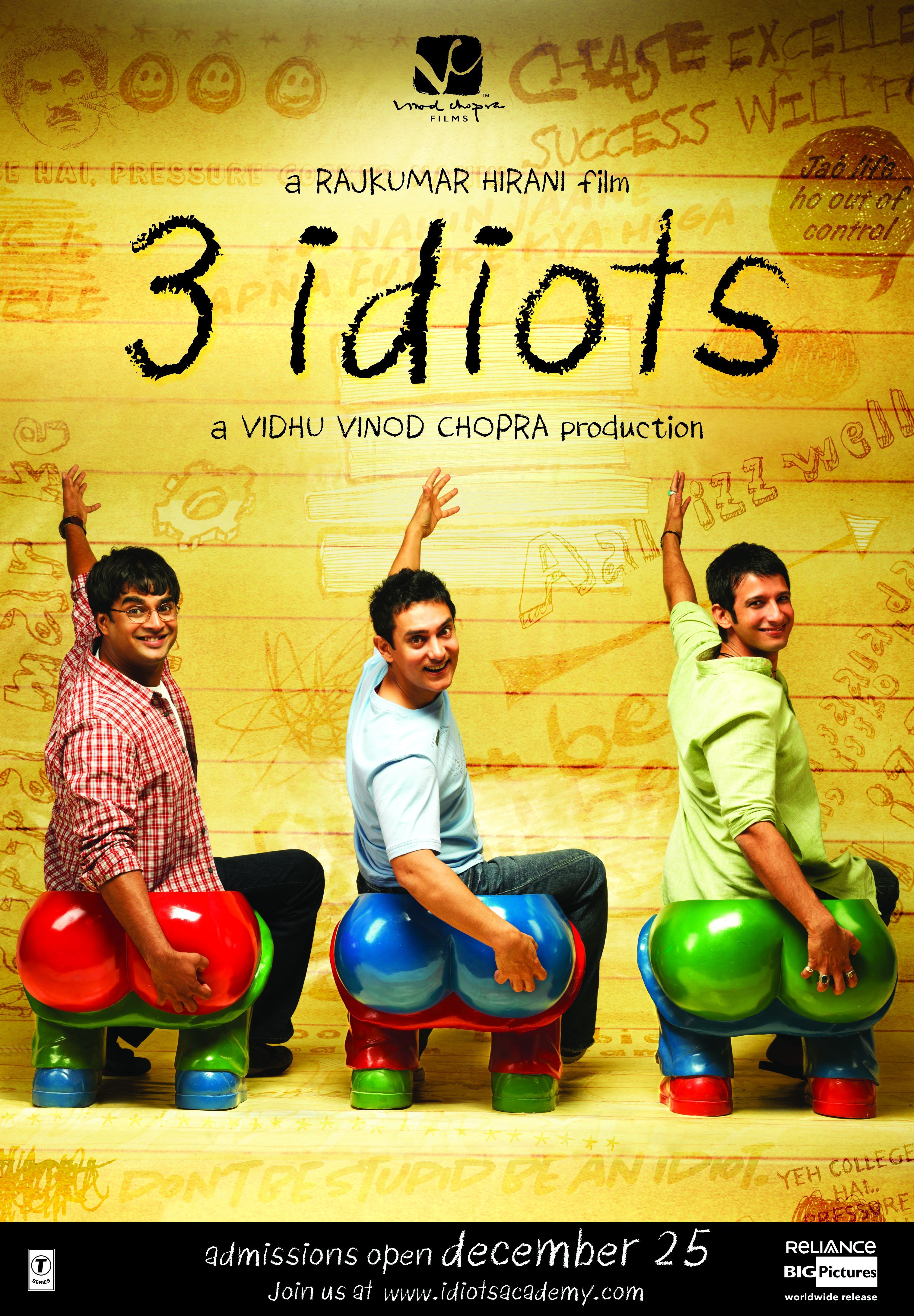 3 Idiots Poster