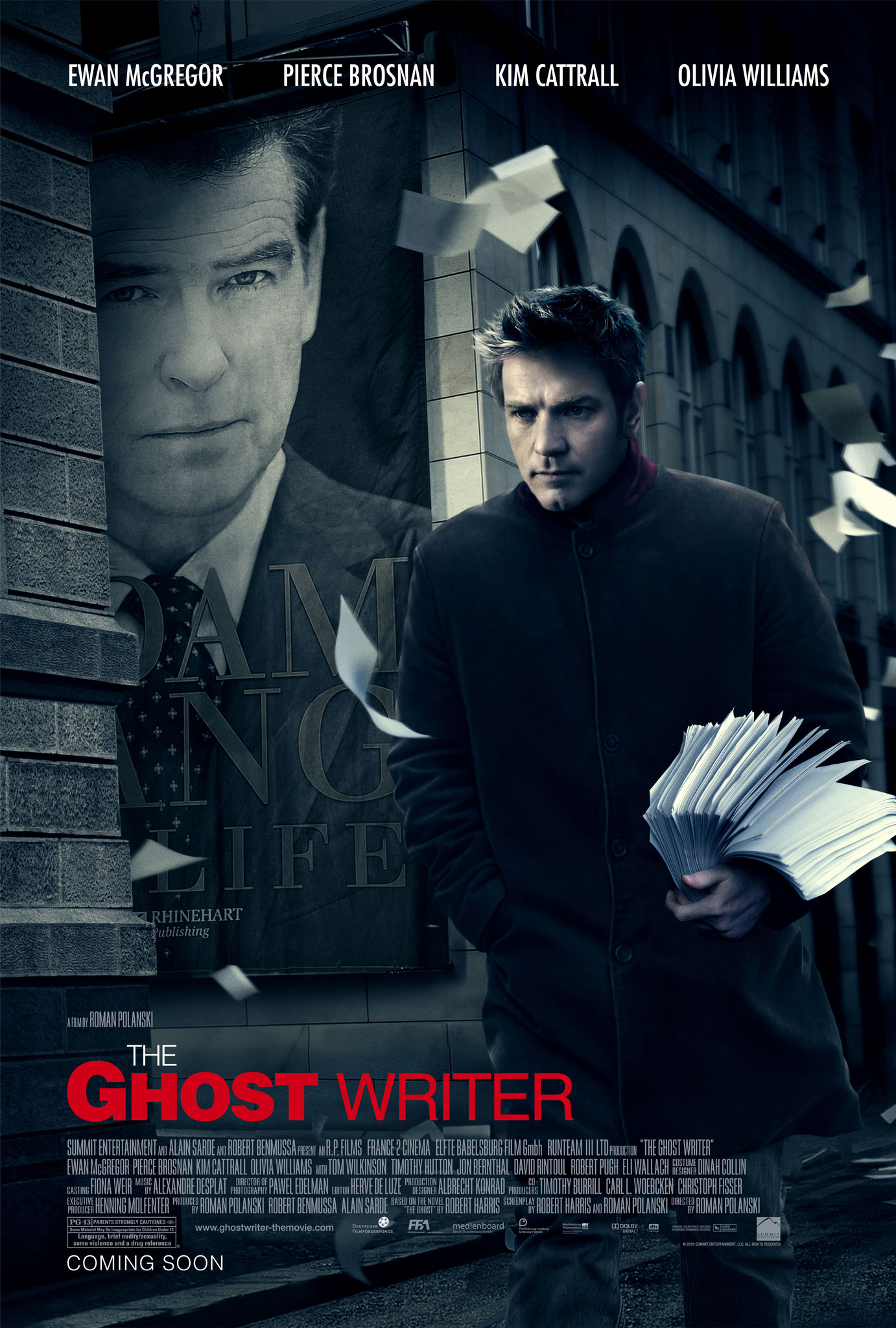 The Ghost Writer Poster