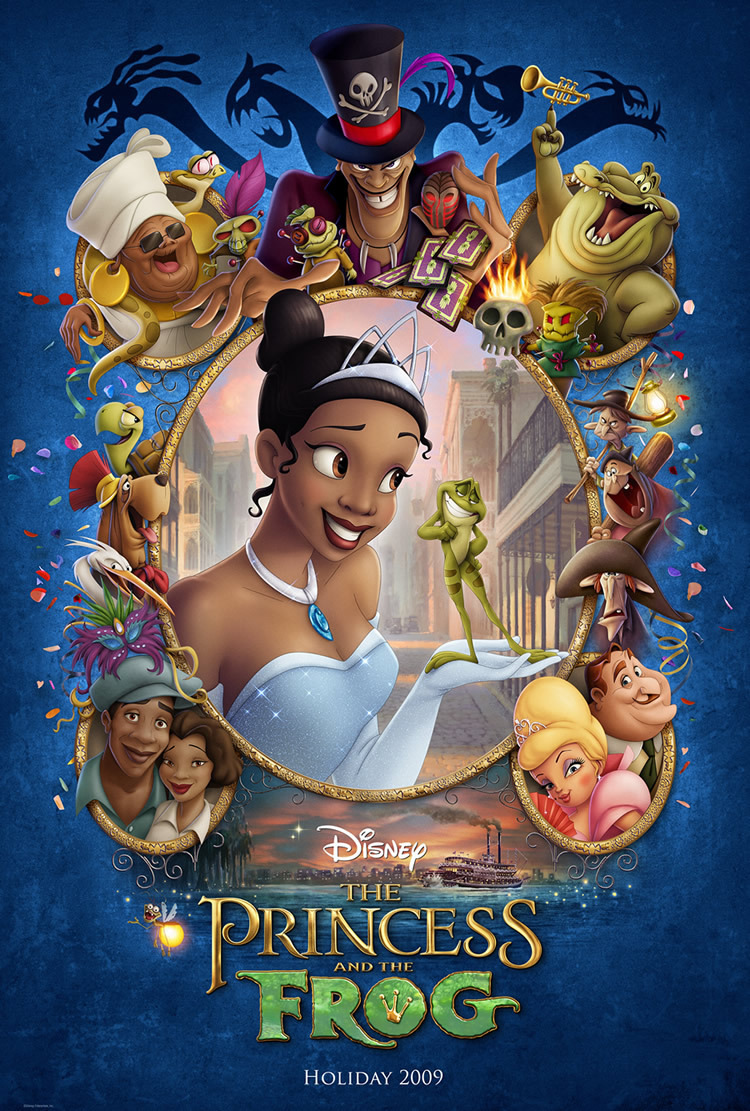 The Princess and the Frog Poster