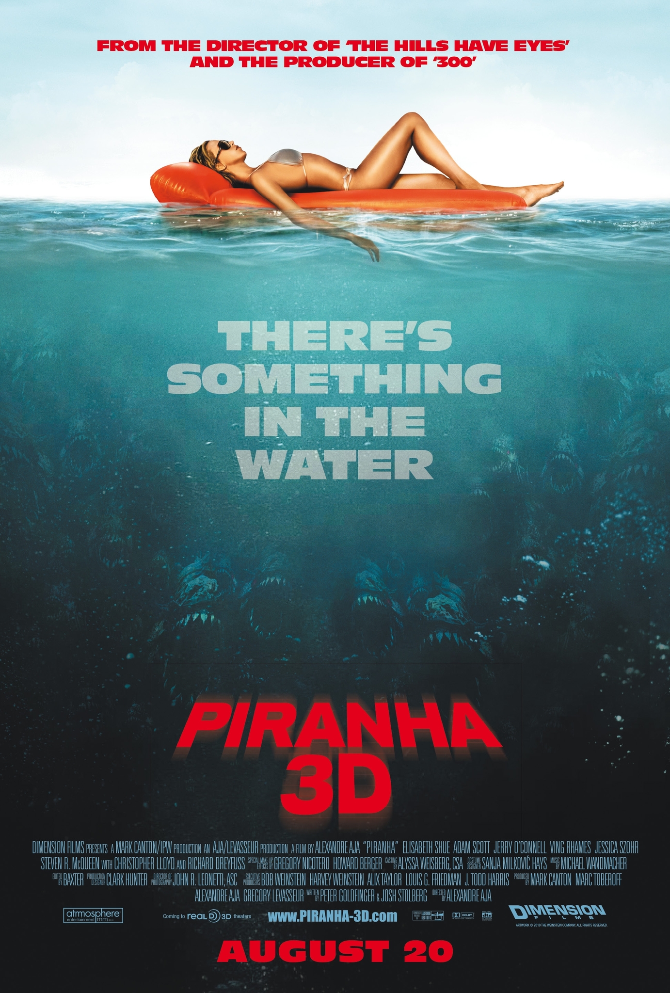 Piranha 3D Poster