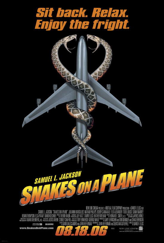 Snakes on a Plane Poster