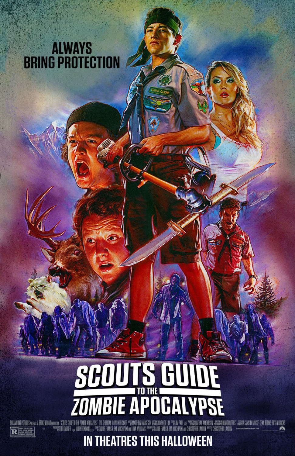 Scouts Guide to the Zombie Apocalypse Poster